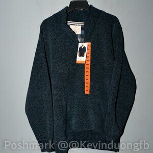 Weatherproof Vintage Men's Chenille 1/4 Zip Sweater